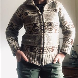 Authentic Cowichan sweater